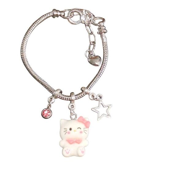 Hello Kitty Adjustable Charm Bracelet - Picture 1 of 3